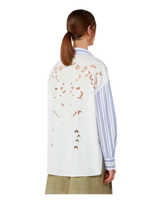 Weekend by Maxmara Blue Tessile Shirt