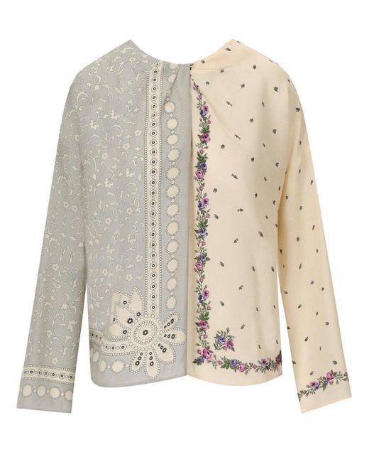 Weekend by Maxmara Caraffa Blouse in het White