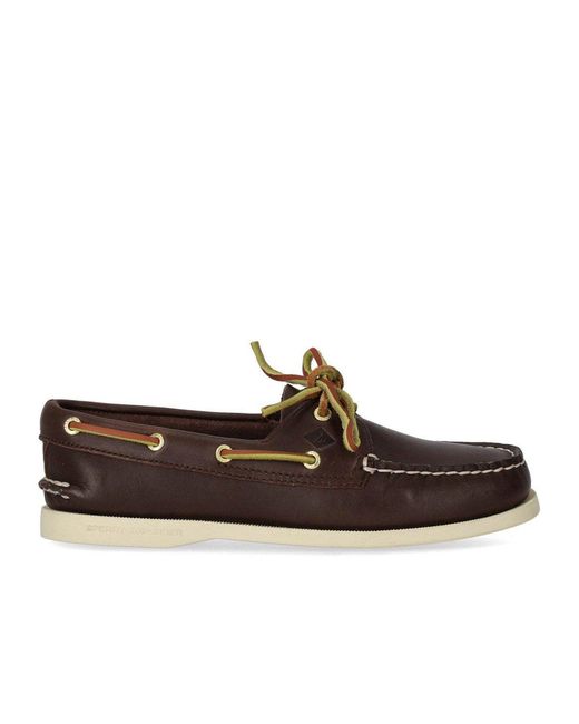 Sperry Top-Sider Brown Leather Loafer