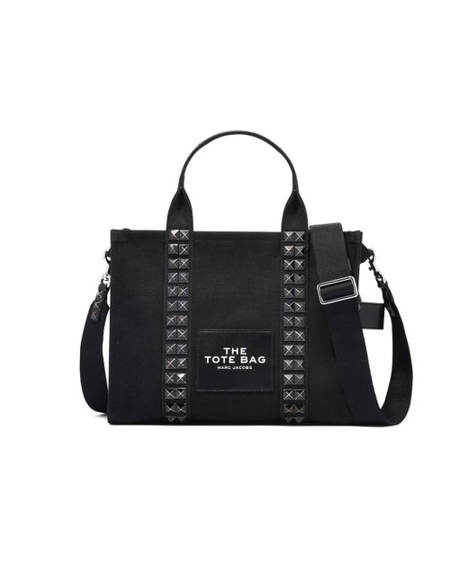 Marc Jacobs The Small Tote Handbag With Studs in Black Lyst