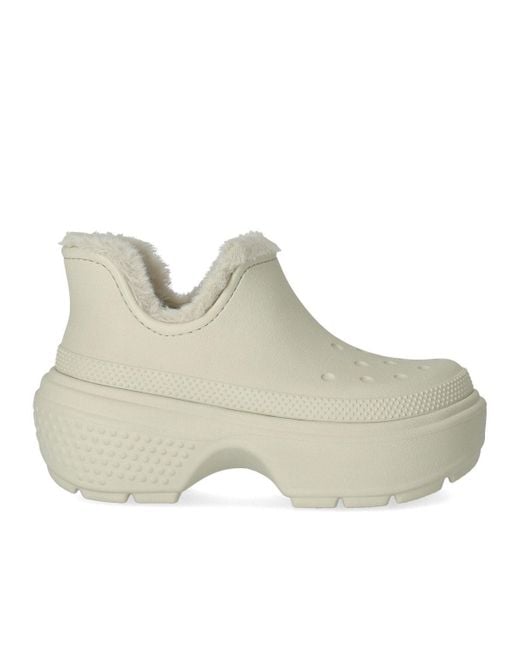 Rain Boots CROCSTM de color Natural