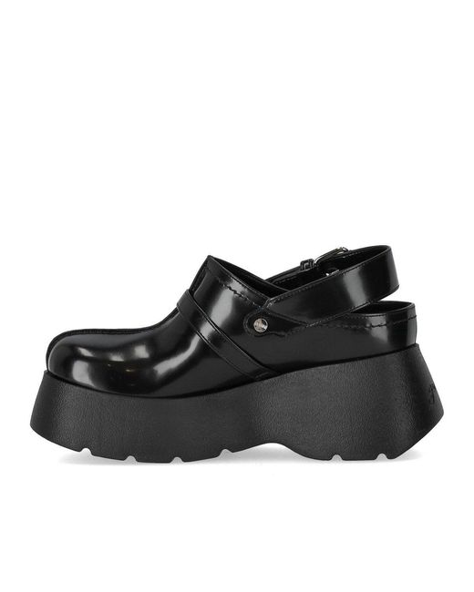 Ganni Black Platform Clog