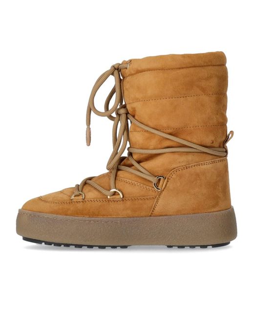 moon boots camel