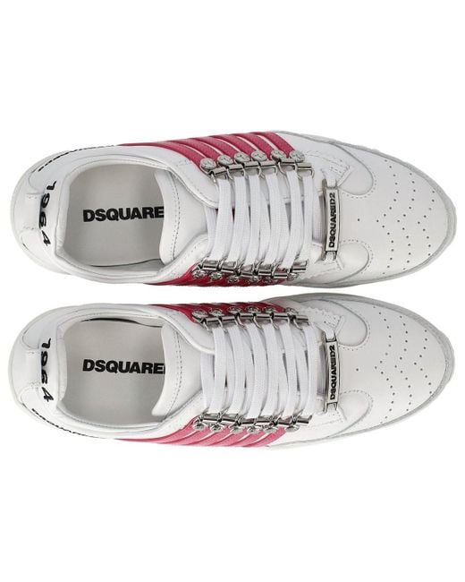 DSquared² Legendary Fuchsia Sneaker in het Pink