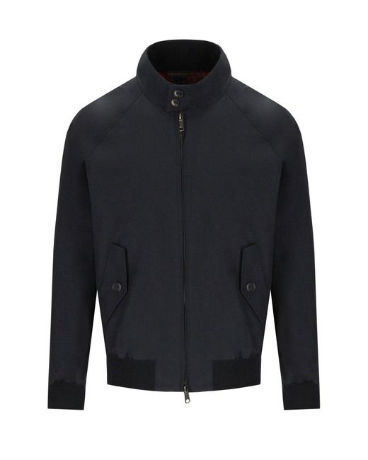 Baracuta Blue G9 Harrington Dark Bomber Jacket for men