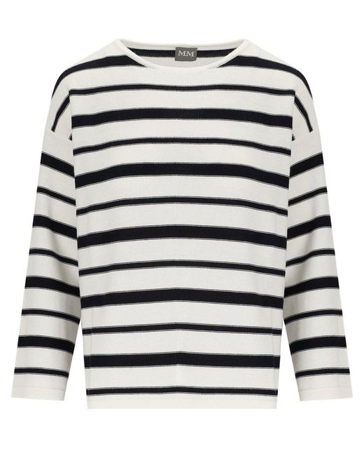 Max Mara Gray Locusta And Pullover
