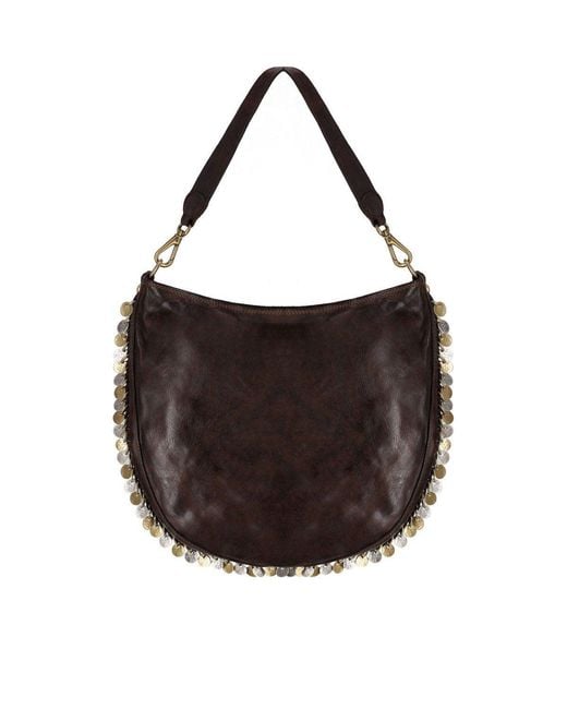 Campomaggi Brown Gianna Dark Shoulder Bag