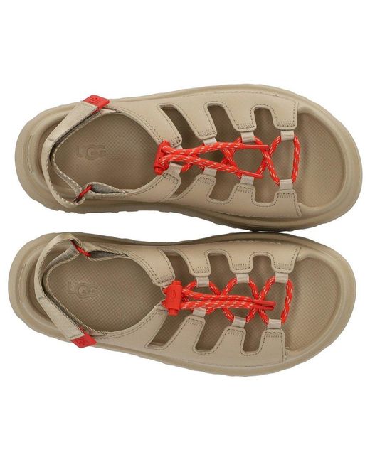 Ugg Brown Goldenglow Toggle Mustard Seed Sandal