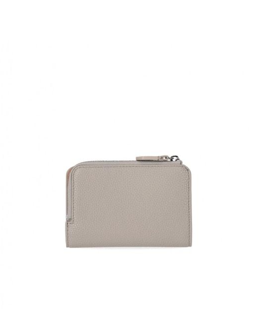 Emporio Armani Gray Myea Grey Small Wallet