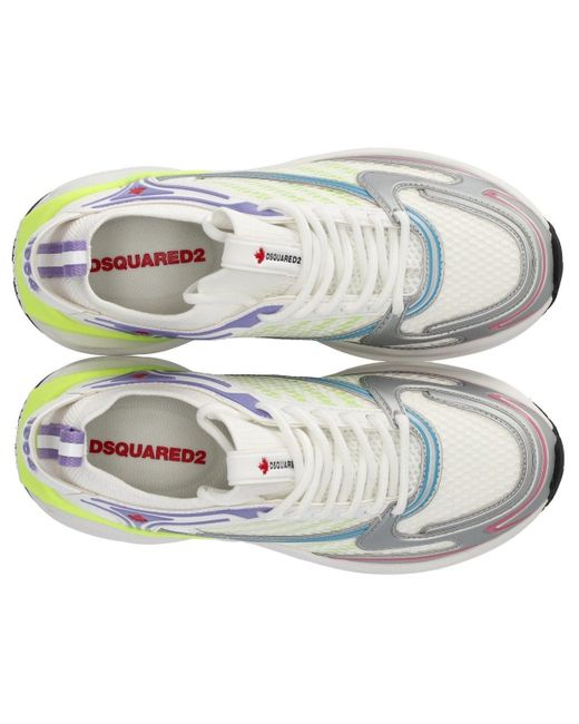 DSquared² White Dash weiss mehrfarbig sneaker