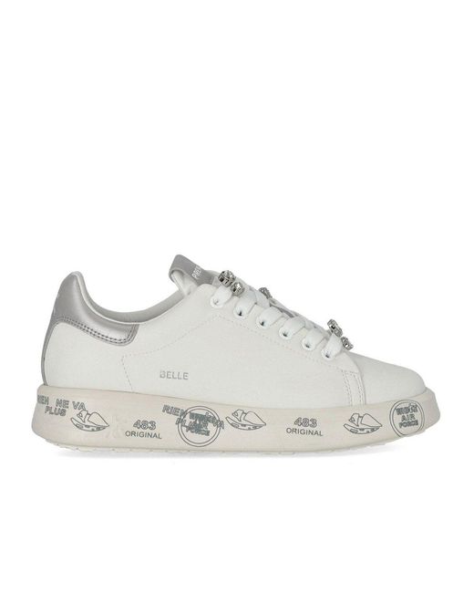 Premiata White Belle 7447 K Sneaker