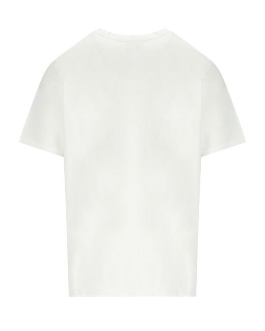 Carhartt White Pocket T-shirt Featuring Logo Label for men