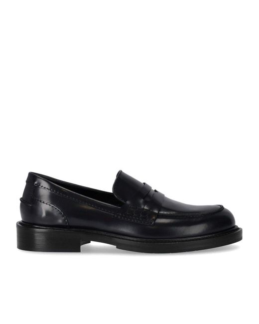 Guglielmo Rotta Black Page Blauer Loafer