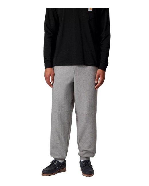 Carhartt Gray American Script Sweatpants for men
