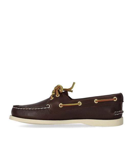 Sperry Top-Sider Brown Leather Loafer