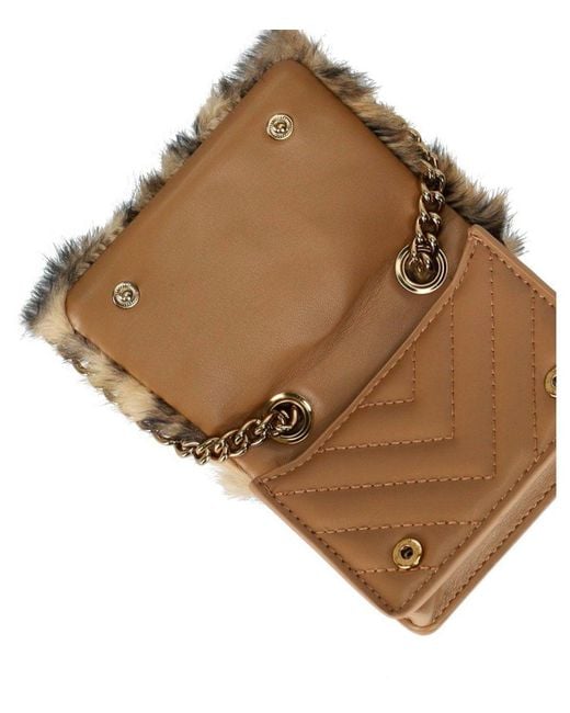 Kurt Geiger Brown Micro Kensington Crossbody Bag