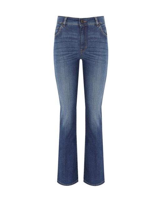 Weekend by Maxmara Blue Rapallo cropped jeans