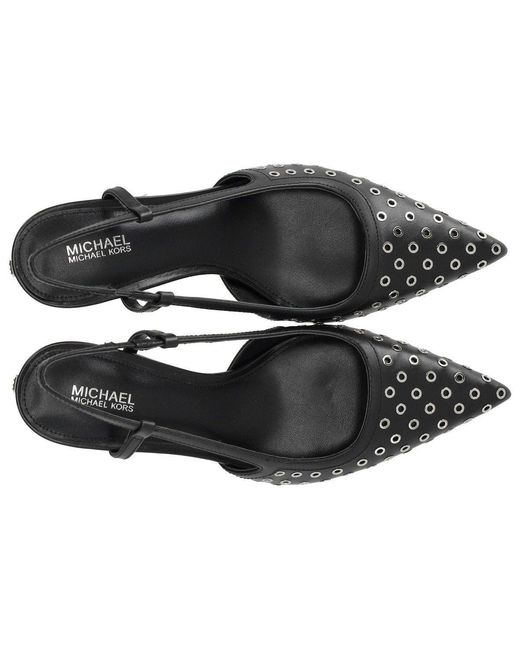 Michael Kors Brown Alora Slingback Pump