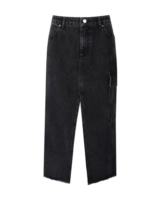 Gonna Midi di Stine Goya in Black