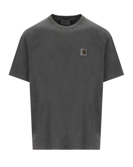 Camiseta s/s nelson graphite Carhartt de hombre de color Gray
