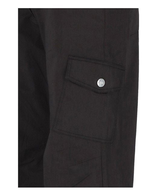 Ganni Black Cargo Pants