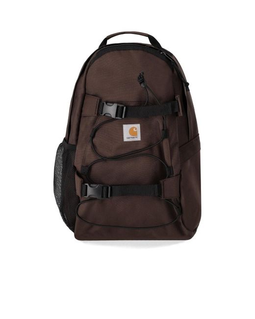 Carhartt Black Kickflip Brown Backpack for men