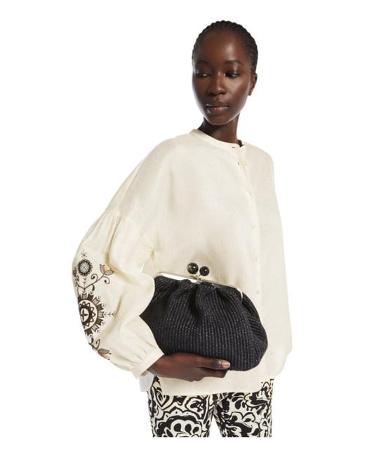 Camisa ilex ecru Weekend by Maxmara de color Natural