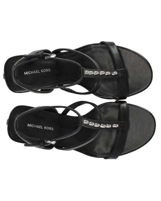 Michael Kors Black Nara Heeled Sandal