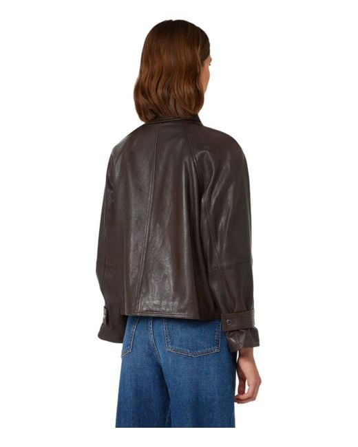 Weekend by Maxmara Black Berbice Dunkelbraune Jacke