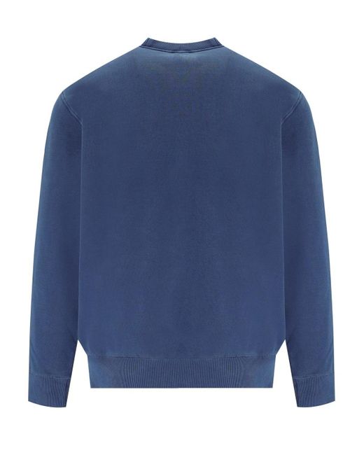 Carhartt Blue Duster Script Elder Sweatshirt for men