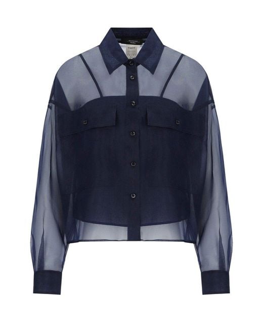 Weekend by Maxmara Blue Colomba Shirt