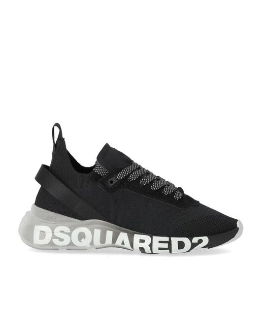 DSquared² Sneaker Met Logo in het Black voor heren
