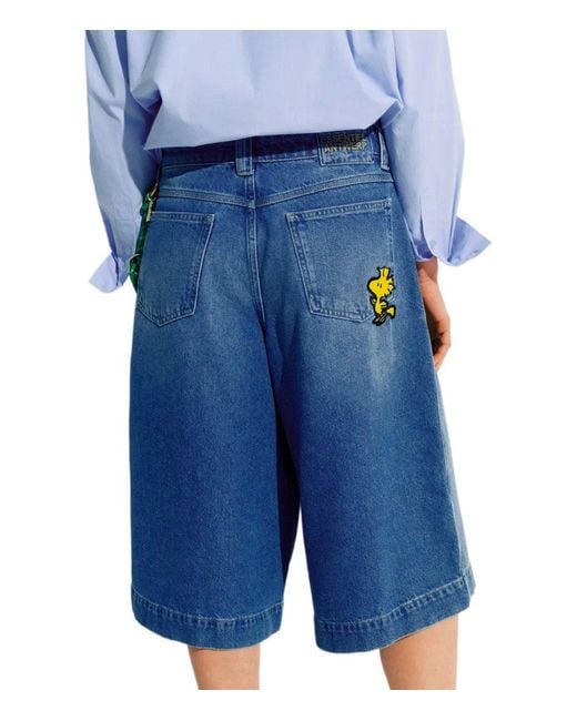 Essentiel Antwerp Blue Jirmuda Bermuda Shorts