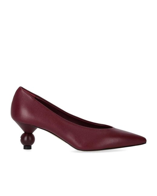 Weekend by Maxmara Purple Renza Burgundy Pump