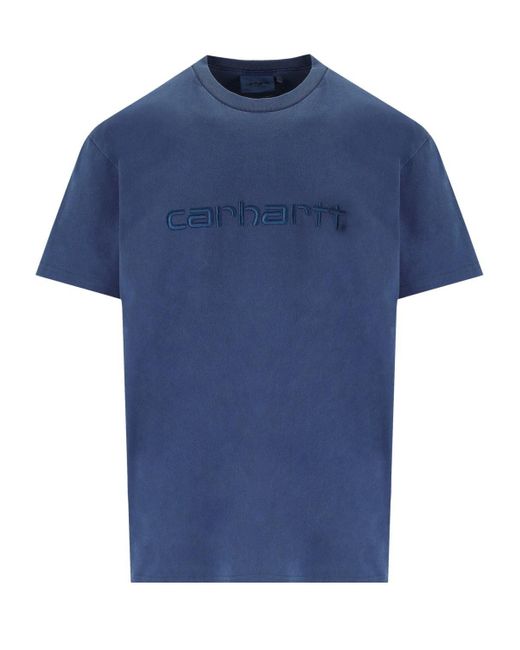 Maglietta Elder Wip / Duster Carhartt di Carhartt in Blue da Uomo