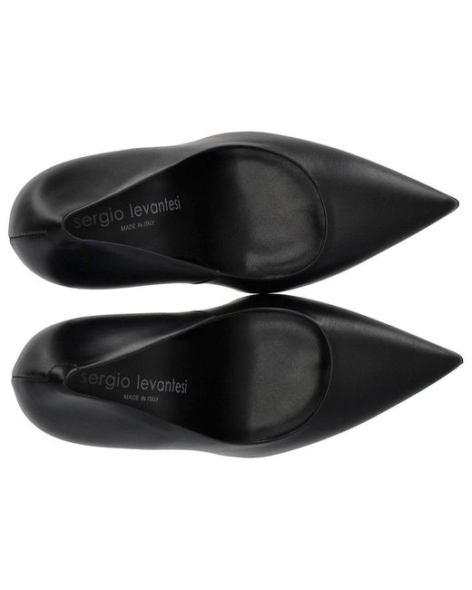Sergio Levantesi Black Leysbek Pump