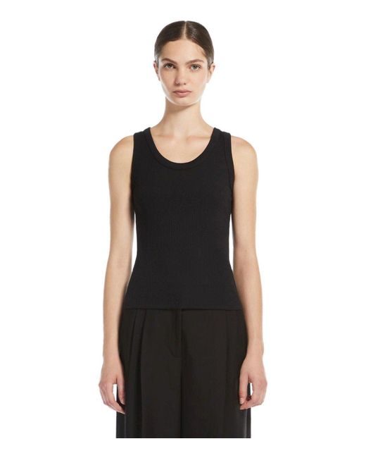 Weekend by Maxmara Black Multic Top