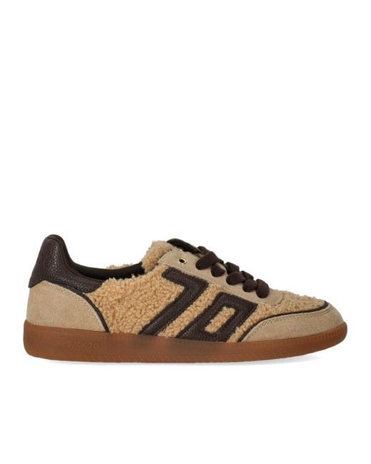 Back70 Brown Teddy Sneaker