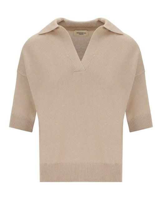 Weekend by Maxmara Natural Albero Polo Shirt