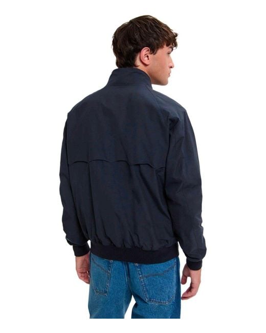 Baracuta Blue G9 Harrington Dark Bomber Jacket for men