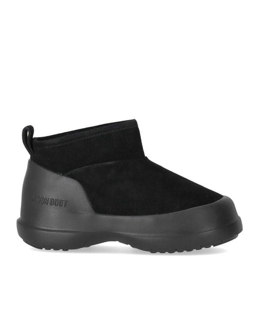 Moon Boot Black Luna Low Ankle Boot