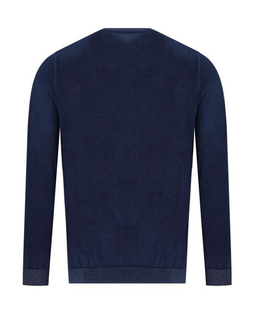 Maglia Girocollo Reversibile Bart Celeste di Bob in Blue da Uomo