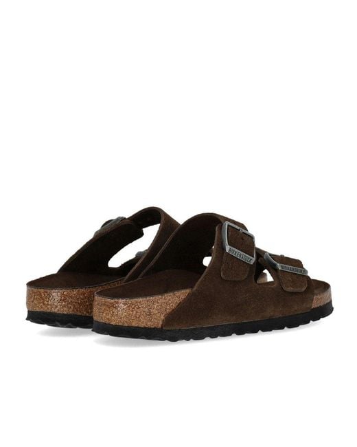 Birkenstock Brown Arizona Carafe Tonal Sandal