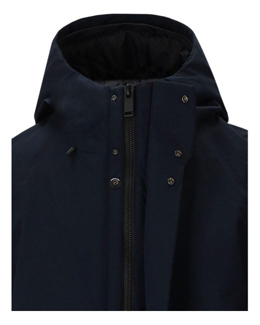 KRAKATAU Blue Dsup Navy Parka for men