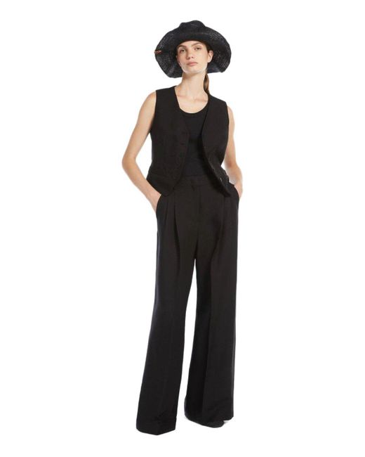 Weekend by Maxmara Black Multic top