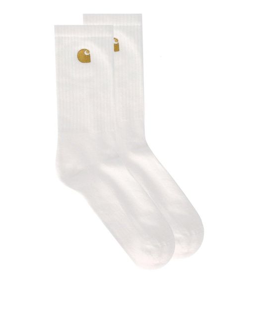 Carhartt White Chase Socks for men