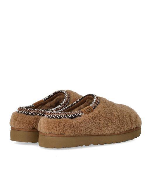 Ugg Brown Tasman maxi curly chestnut slipper