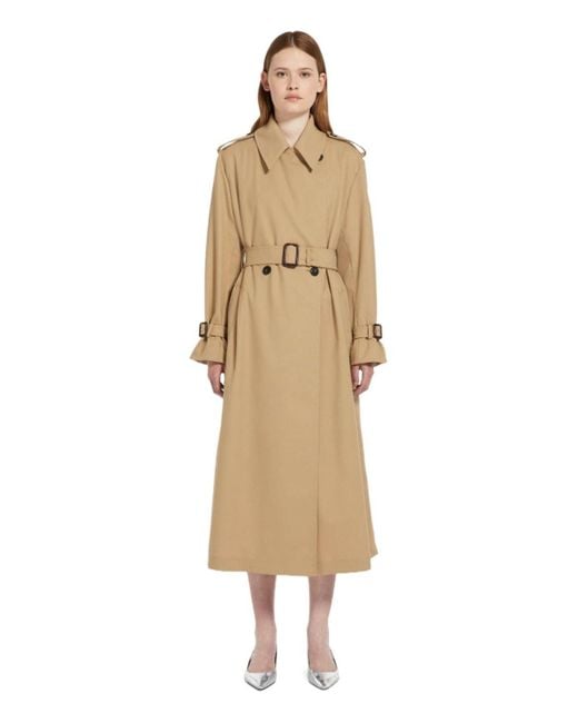 Trench giostra di Weekend by Maxmara in Natural