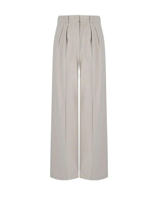 Max Mara Gray Ginnico Light Pants