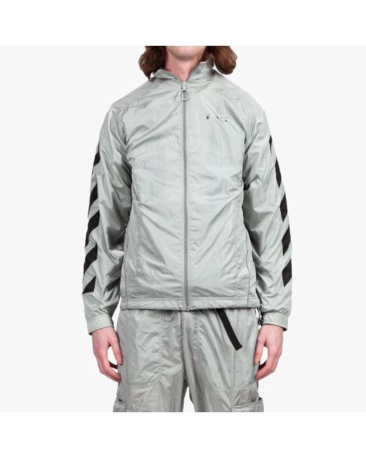 off white track top